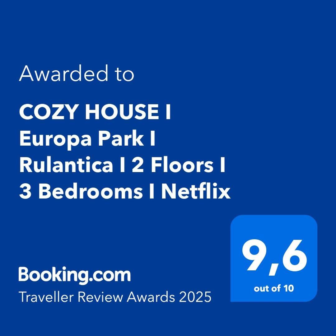 Cozy House I Europa Park I Rulantica I 2 Floors I 3 Bedrooms I Netflix Kappel-Grafenhausen Zewnętrze zdjęcie